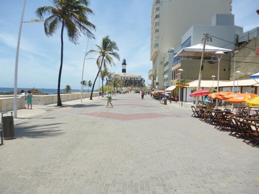 Flat A Beira Mar Na Barra Apartment Salvador Luaran gambar